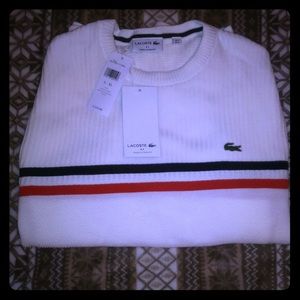Men’s (XL) Lacoste 100% Cotton Sweater
